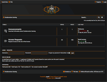 Tablet Screenshot of pandamonium-gaming.com